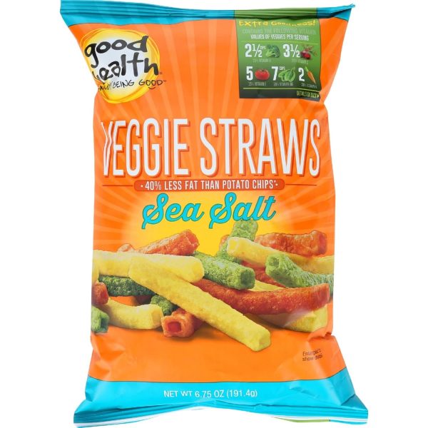 Good Health Sea Salted Veggie Straws 6.25oz 10ct